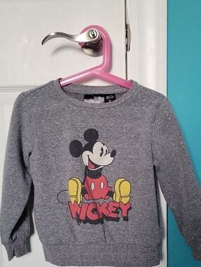 Disney Mickey Mouse Gray Kids Sweatshirt